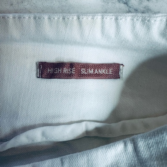 JAG Jeans Womens Pull On High Rise Slim Ankle Jeans Size 14 - Picture 6 of 11